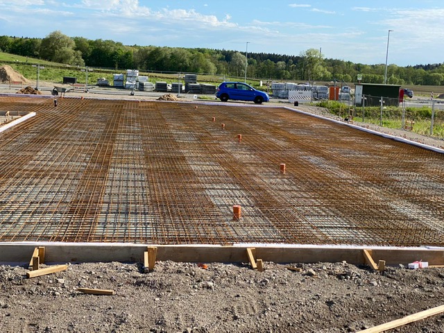Baustelle am 21.05.2021