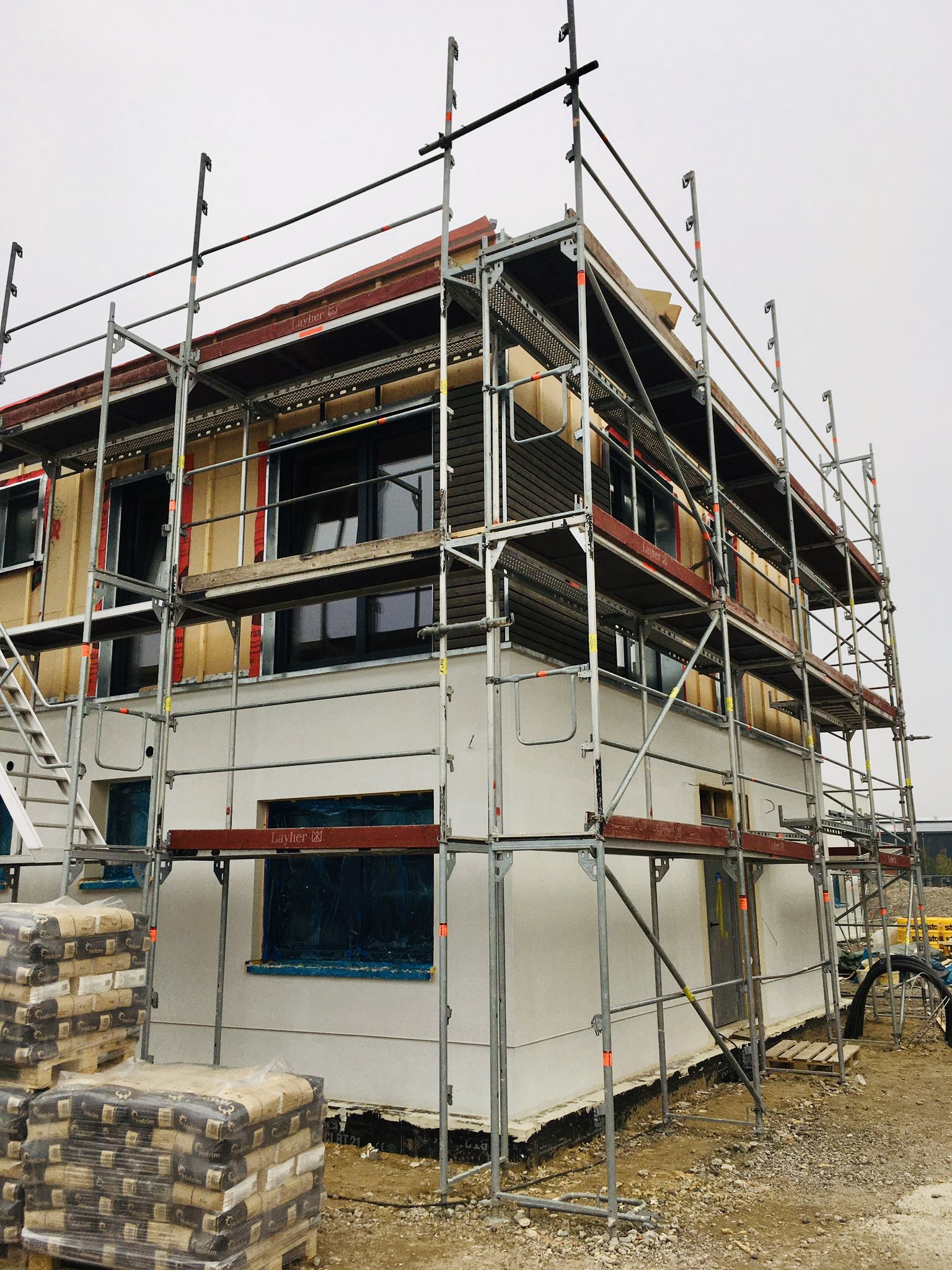 Die Fassade kommt, 08.10.2021